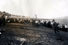 Sperber am Start 1932. Der Mann mit der Aktentasche.