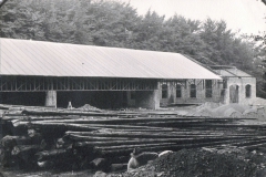 Bau der Halle